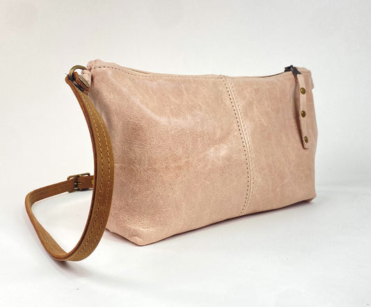 Tagalong Purse in Buff Beige