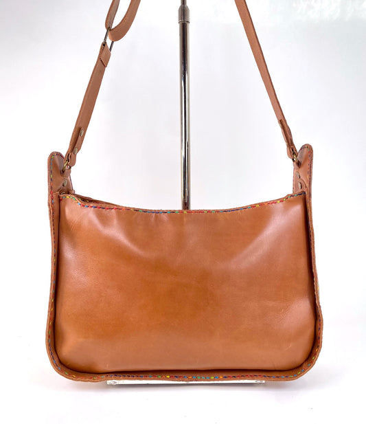 Saddle Bag in Honey Tan 2- The Lily-13