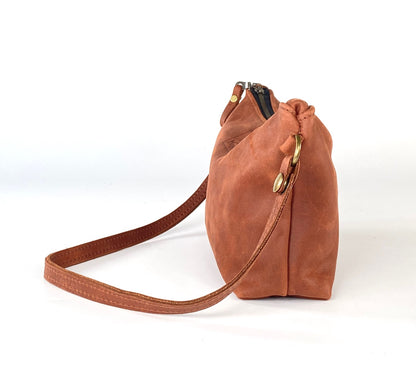 Tagalong Shoulder Purse in Medium Brown