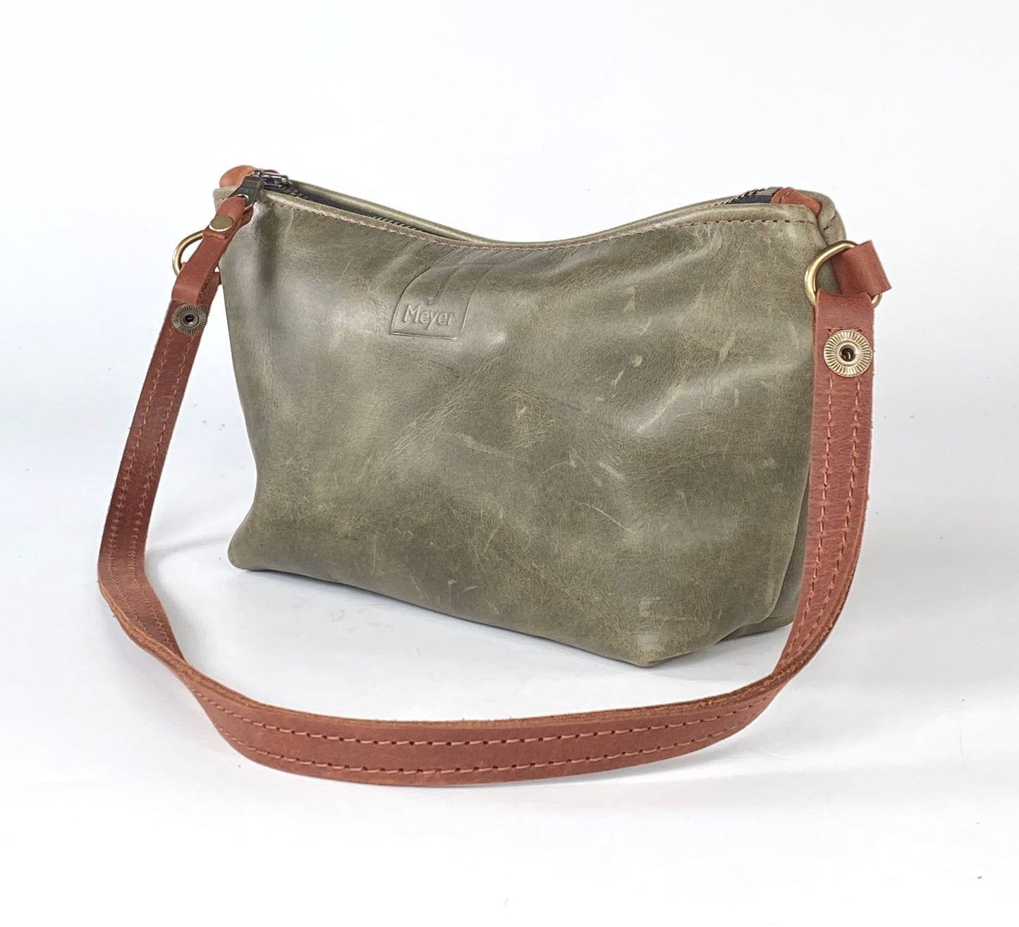 Tagalong Shoulder Purse in Military Green