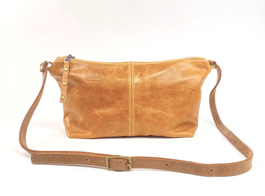 Tagalong Purse in Sunflower Tan