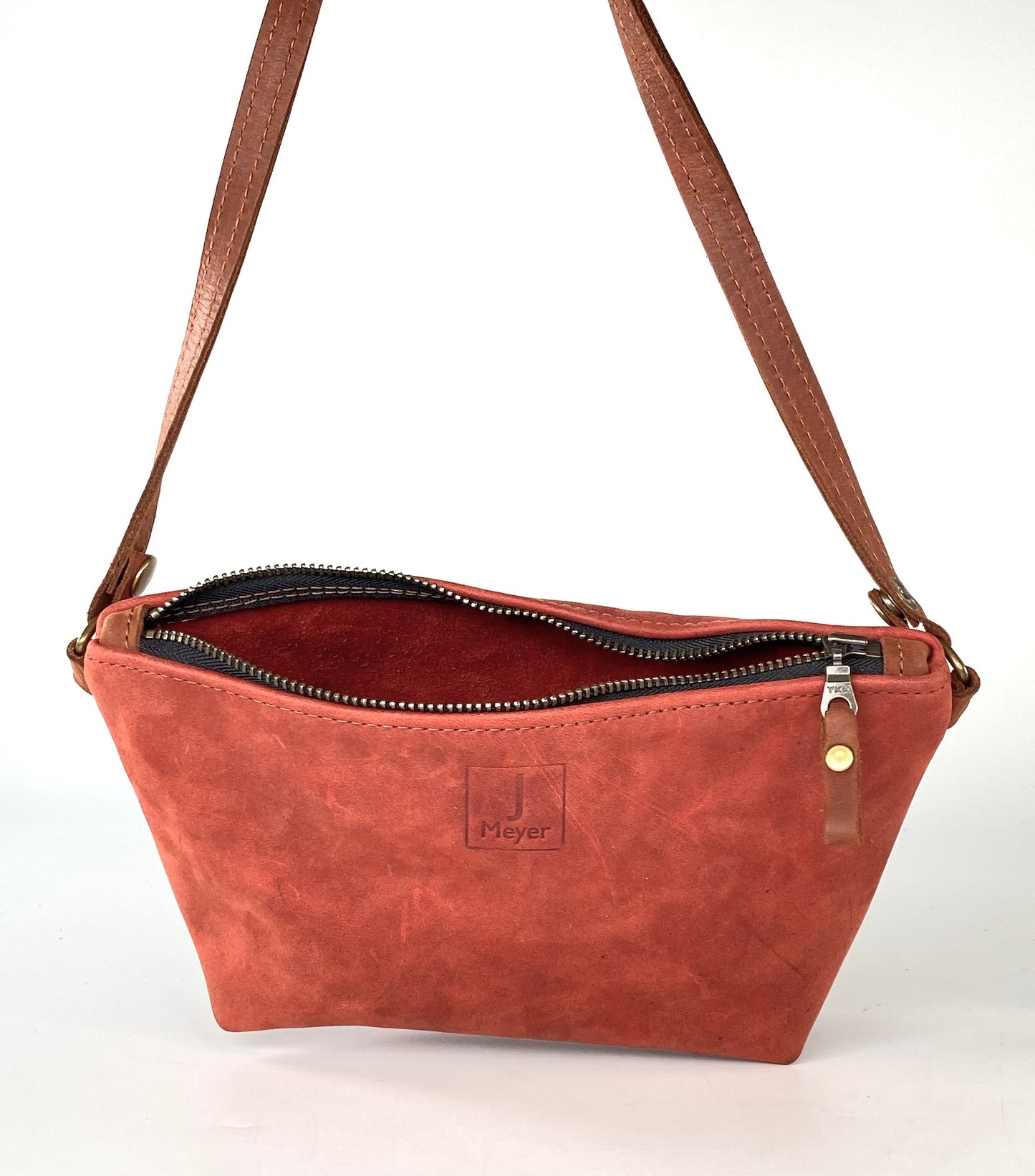 Tagalong Shoulder Purse in Tomato Red