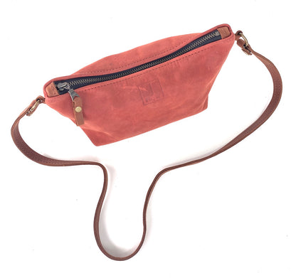 Tagalong Shoulder Purse in Tomato Red